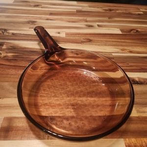 Vision Glass Sauce Pan Amber.